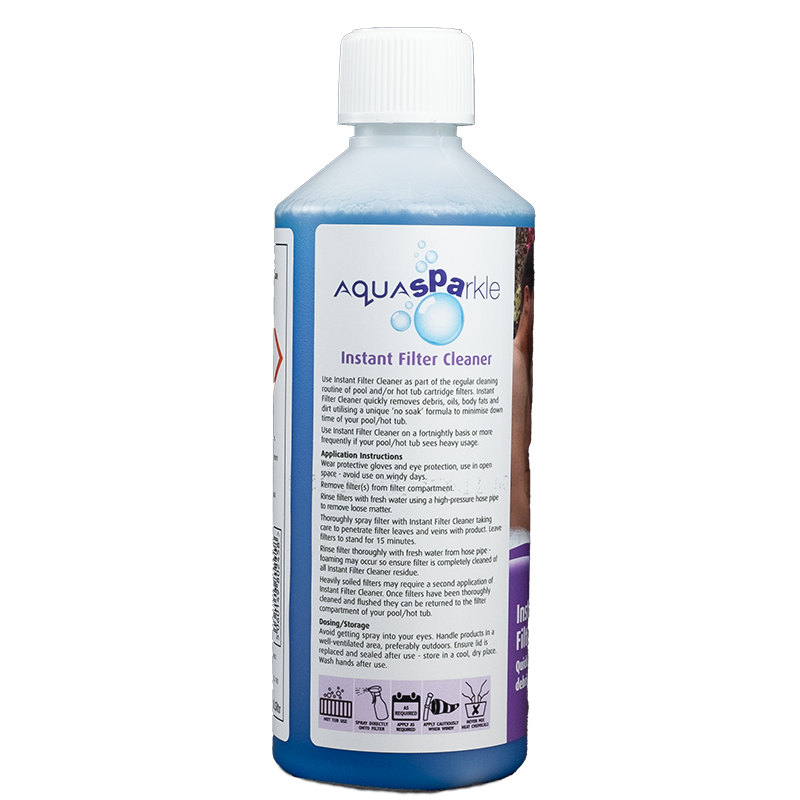 Aquasparkle Instant Filter Cleaner